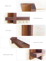 Load image into Gallery viewer, Hardwood Square Jewelry Organizer
