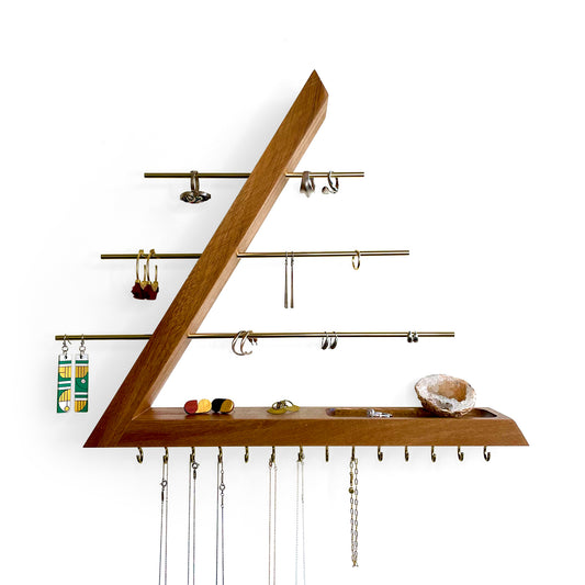 Acacia Jewelry Organizer Wall Mounted