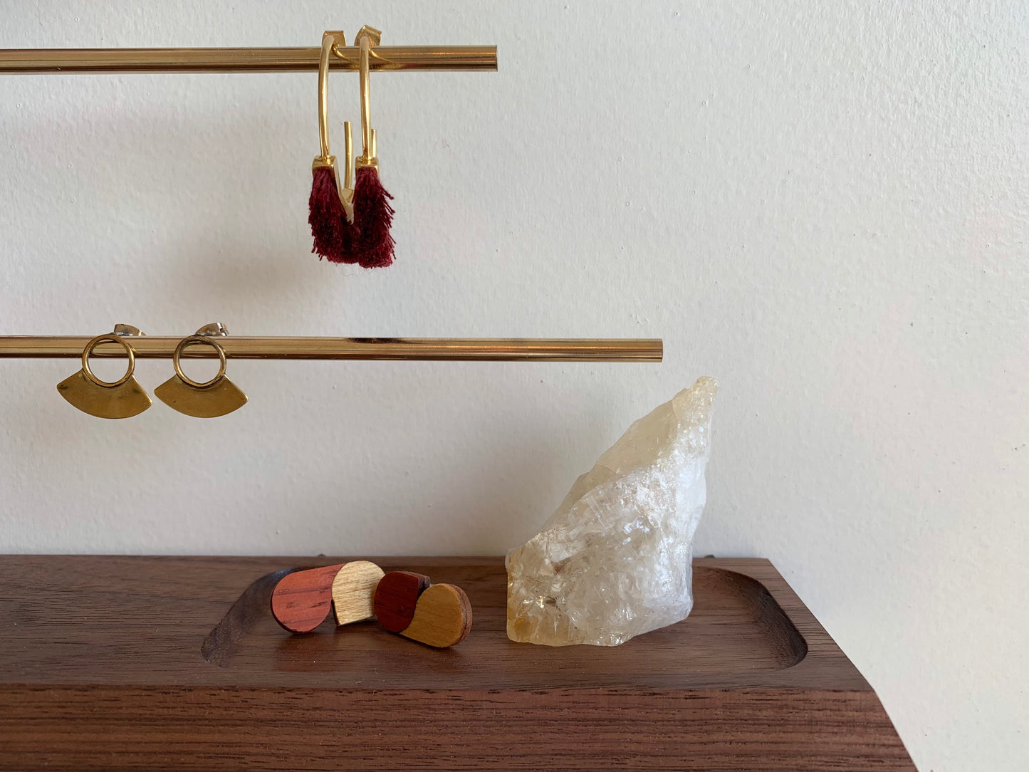 Walnut Jewelry Organizer