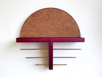 Purpleheart Wood Jewelry Organizer