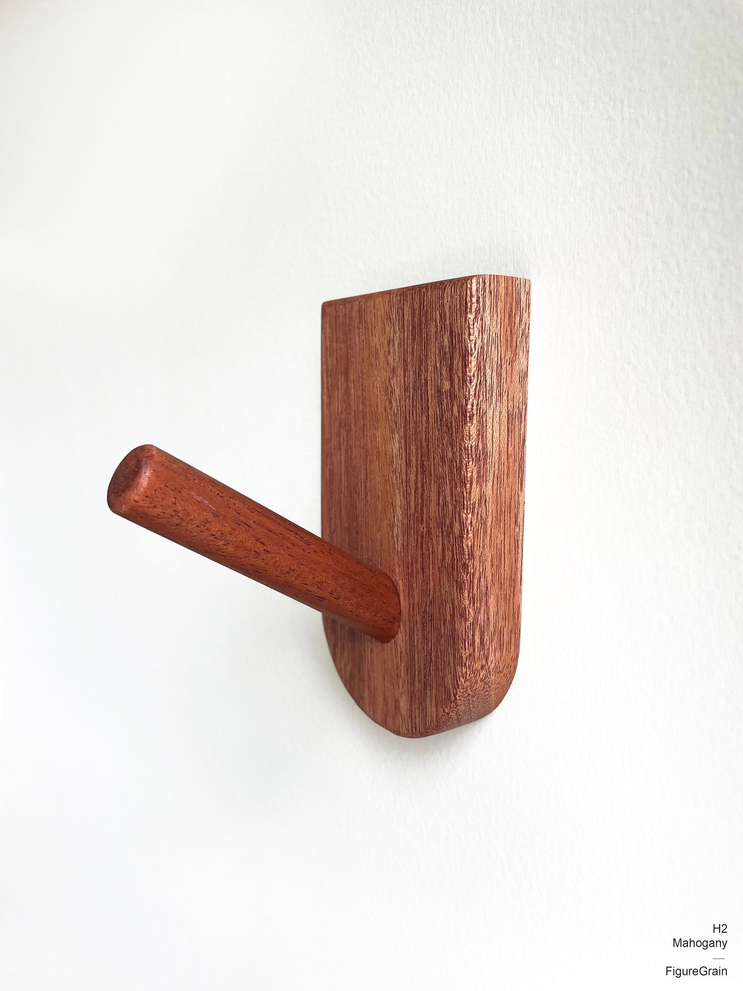 Mid-Century Modern Inspired Hardwood Wall Hooks
